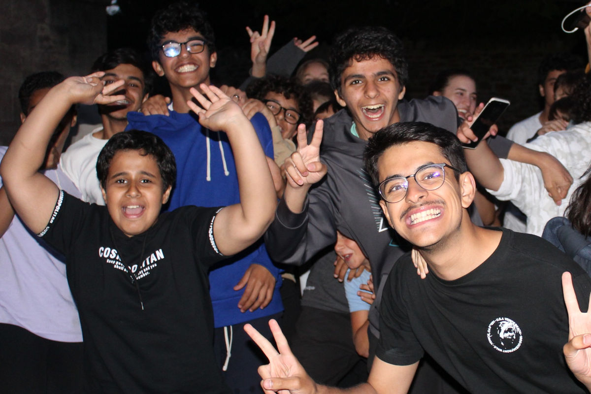 الطلاب في متحف مدام توسو لندن